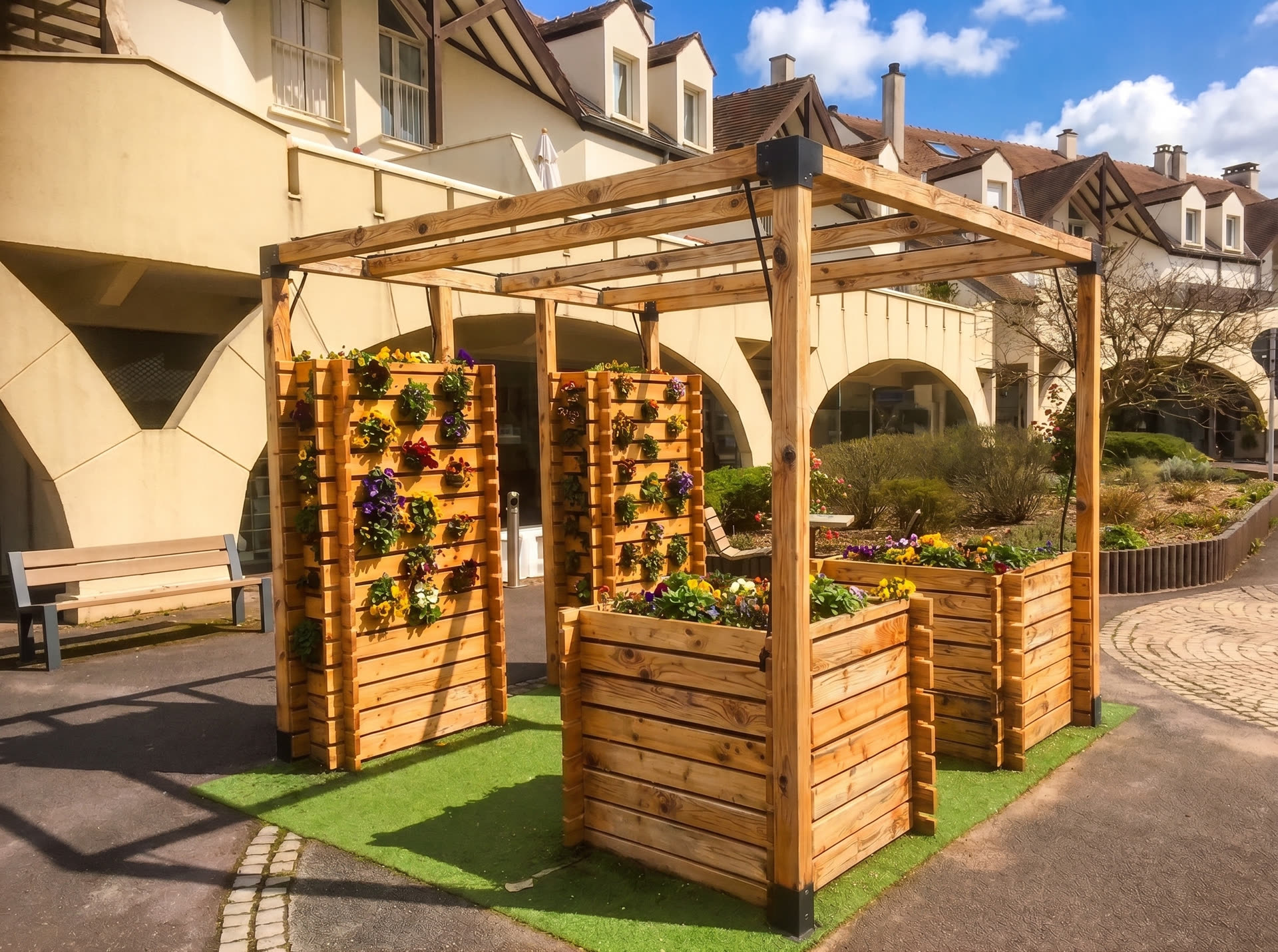 Pergola bois sur mesure
